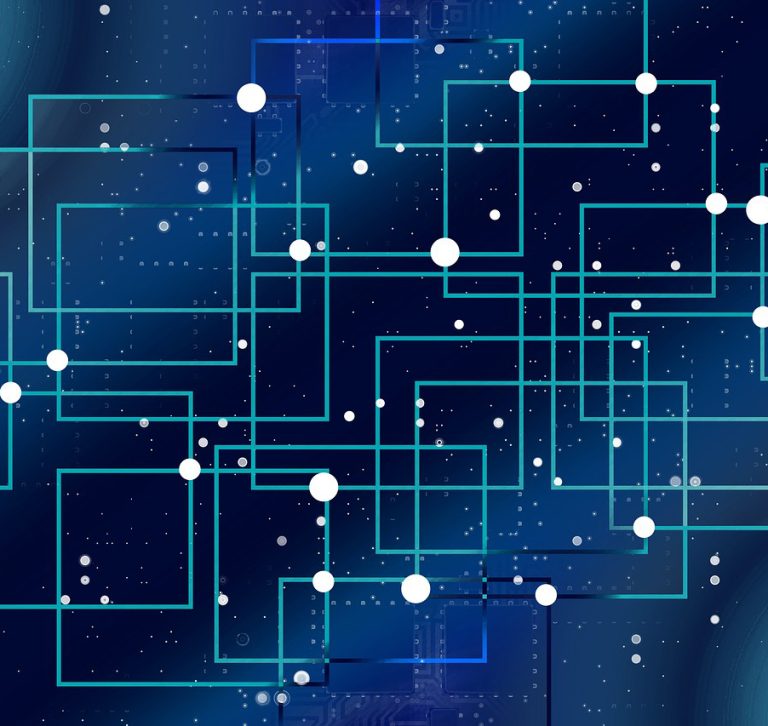 Constelación de datos conectados